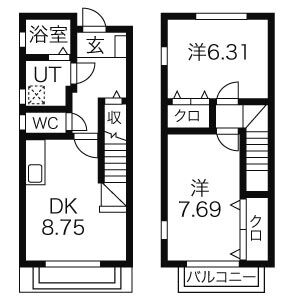 グレイスSAKURAの間取り