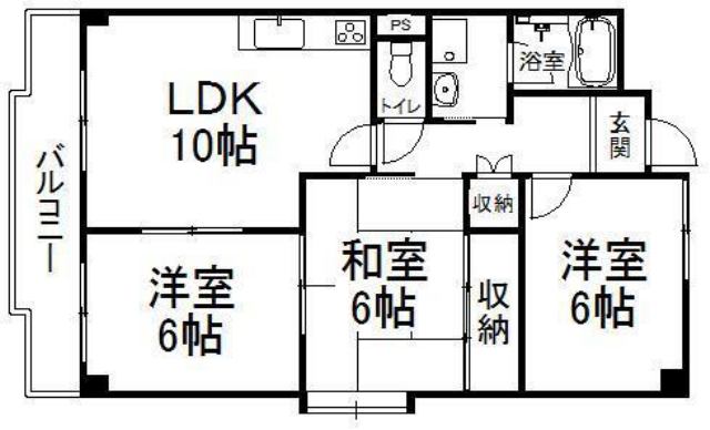 サニーパーク小坂の間取り