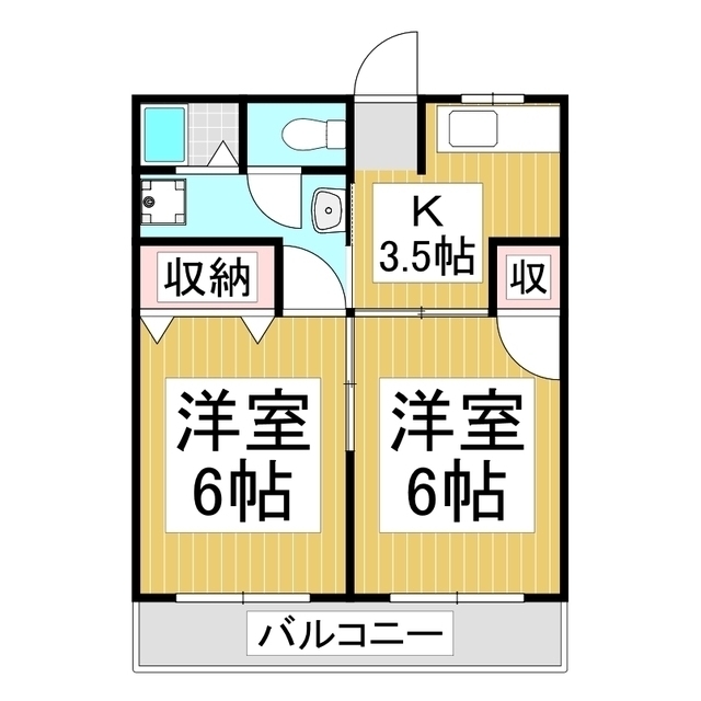 ロイヤル２１の間取り