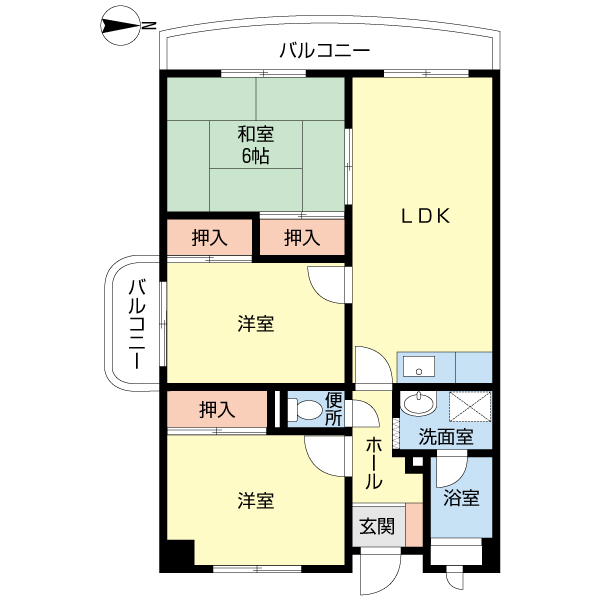 第一モリシゲビルの間取り