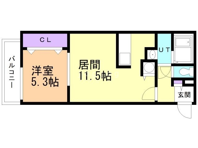 シルヴェール弐番館の間取り