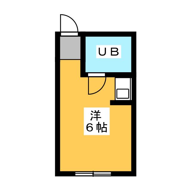 東朝日荘の間取り