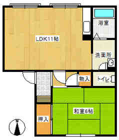 メゾントレビIの間取り