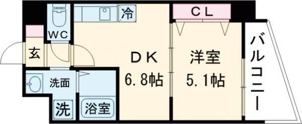 （仮称）右京区西京極浜ノ本町の間取り