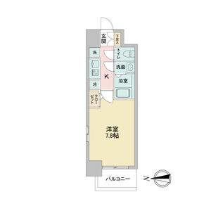 S-RESIDENCE志賀本通の間取り