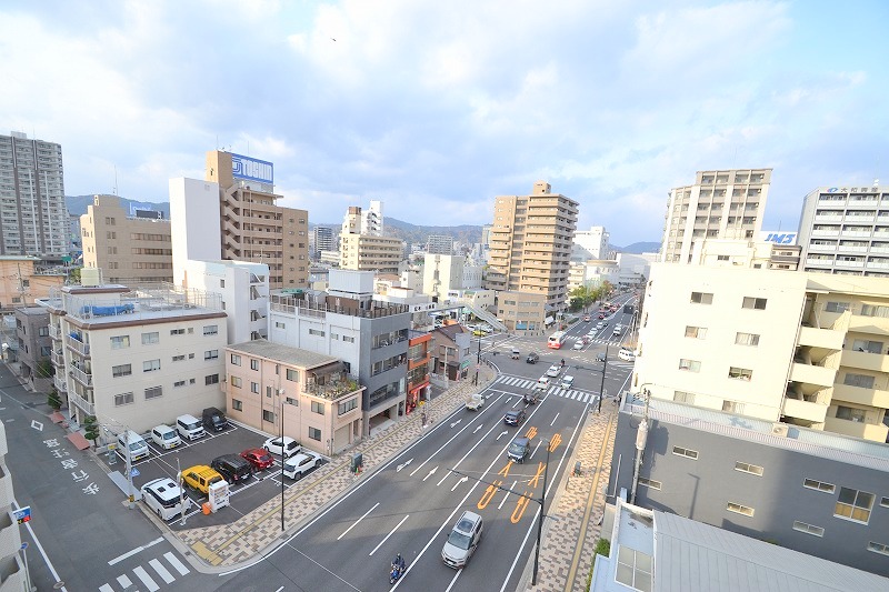 【広島市中区住吉町のマンションの眺望】