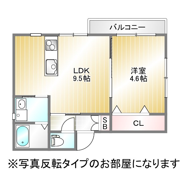 フェンネル長田の間取り