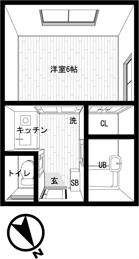 エルリオ玉堤の間取り