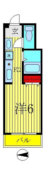 サフィールフォーレ65の間取り