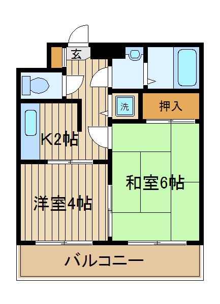 【エムエーベンタイルの間取り】