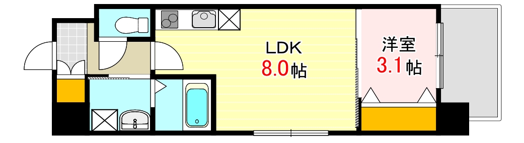 エイトバレー50の間取り