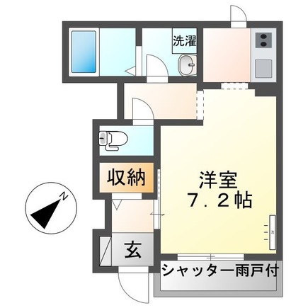 ピュア　ルーセントIIの間取り