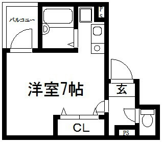 メゾンヒコヤの間取り