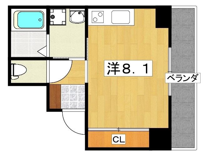 セレコート寝屋川本町の間取り