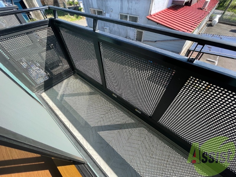 バルコニー　バルコニーです日当たりが良く洗濯物が良く乾きそうですね！