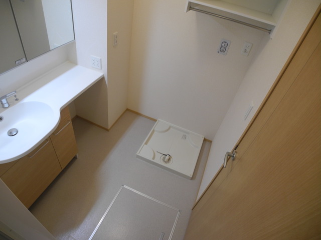 洗面設備　※室内画像は別号室のもの