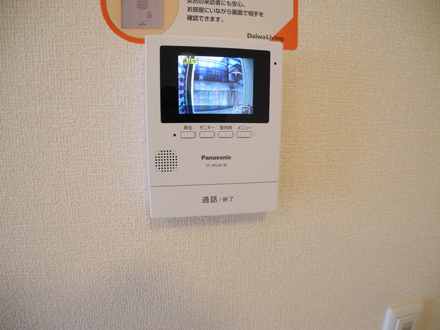 セキュリティ　※室内画像は別号室のもの