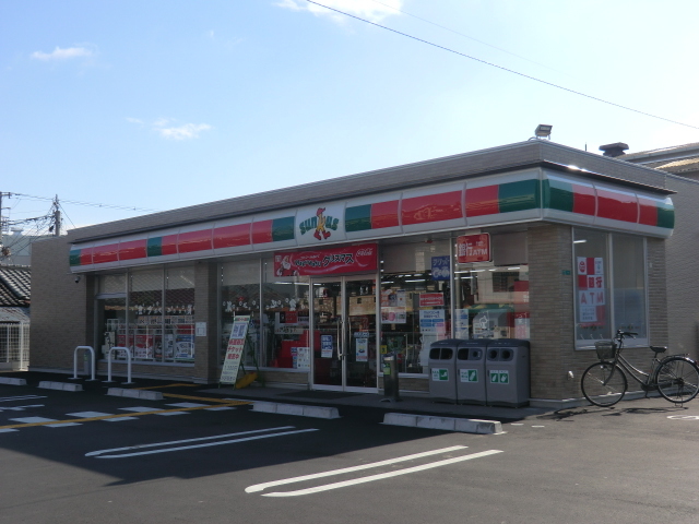 コンビニ　サンクス平野加美北店（コンビニ）まで445m