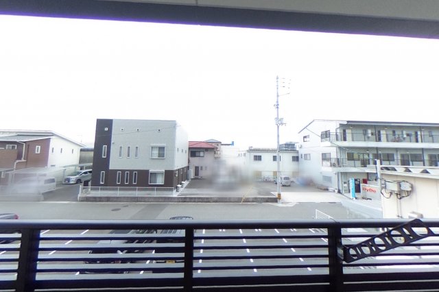 バルコニー　2021年2月撮影