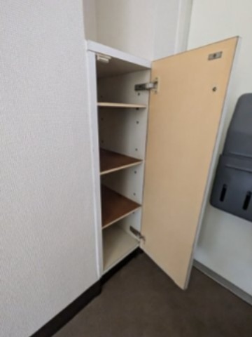 収納　シューズボックス付きの玄関です。