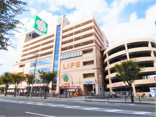 スーパー　ライフ 今里店（スーパー）まで498m