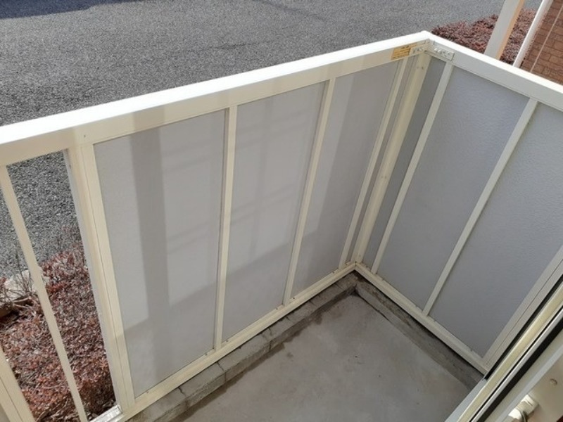 バルコニー　図面と現状に相違がある場合には現状を優先