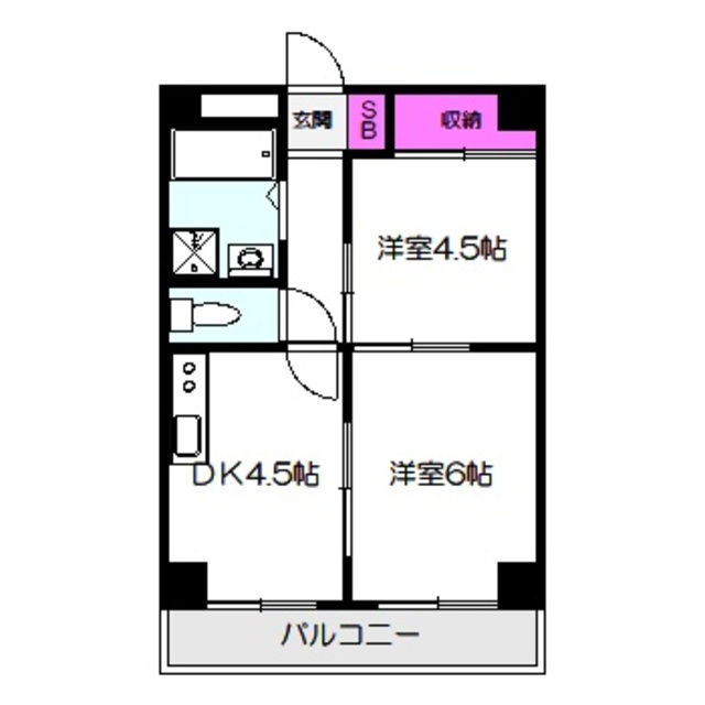 ラパンジール京橋の間取り写真