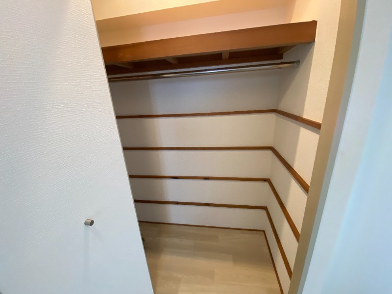収納　収納もきちんと確保です。