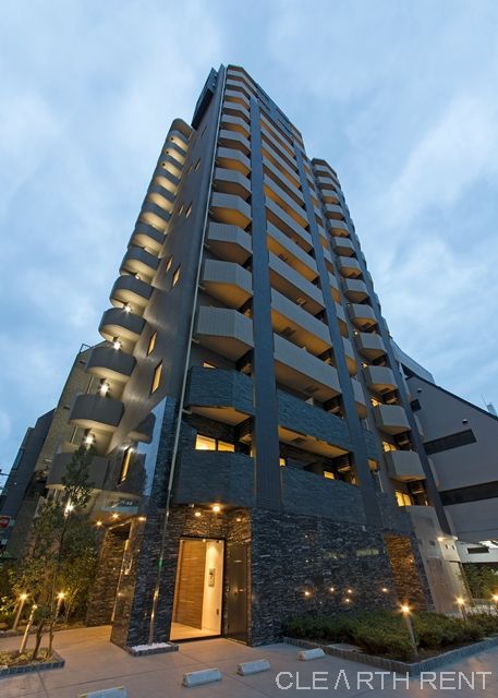 建物外観　磨かれた街に相応しい凛とした佇まい。