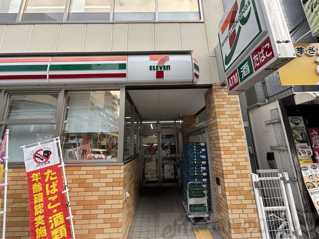 コンビニ　セブンイレブン大阪西中島南方店（コンビニ）まで60m