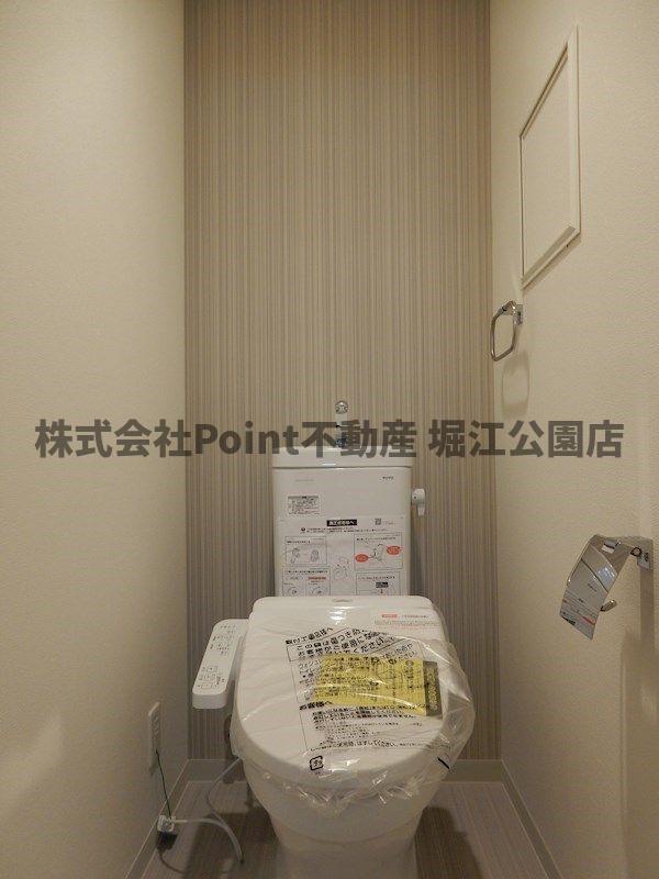 地下鉄谷町線 野江内代駅 徒歩4分 9階建 築8年のトイレ写真