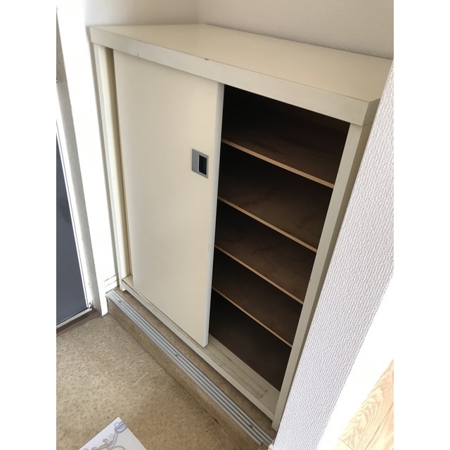 収納　靴を収納できます