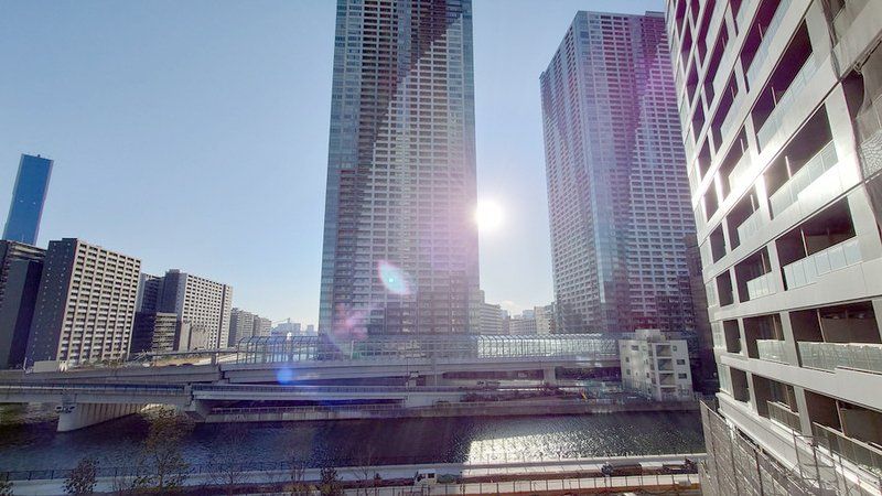 都営大江戸線 勝どき駅 徒歩2分 58階建 築4年の外観写真