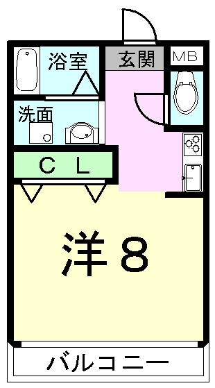 グラッドハイツの間取り