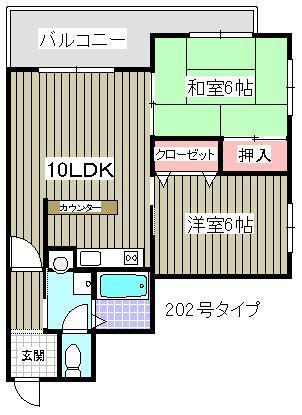 第３祥光マンションの間取り