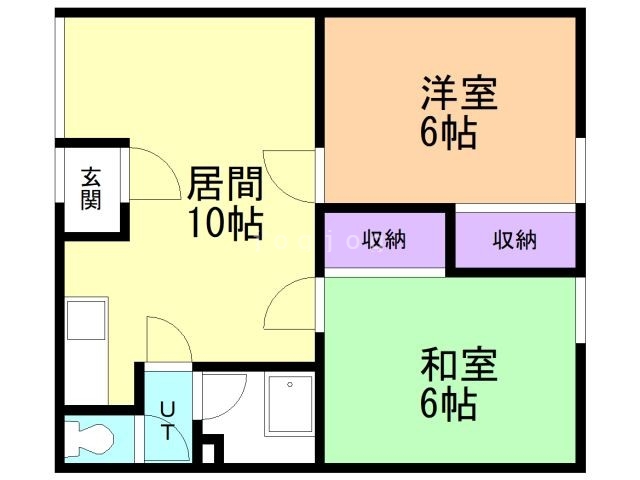 ヒルズ柏木の間取り