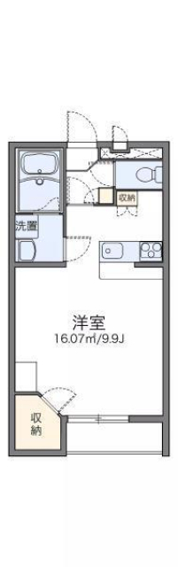 レオパレスブラン　Ｄｕｅの間取り