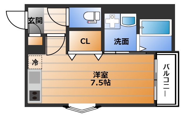 R-SMARTアゼリア仙台の間取り