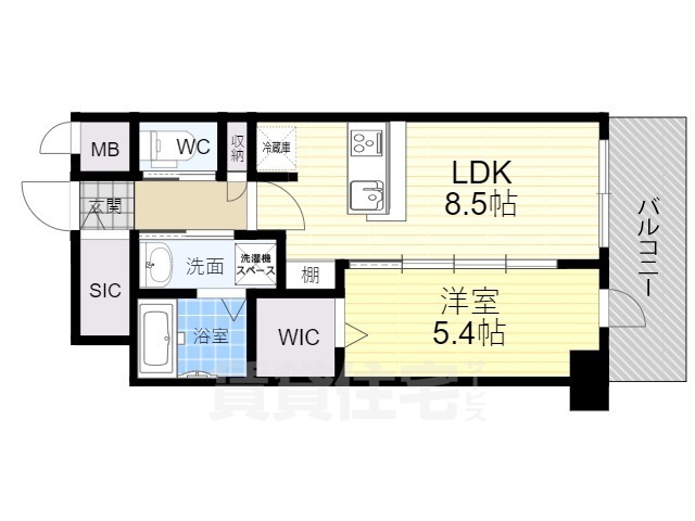 エールグラン豊中本町の間取り