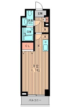 サンライズ中十条の間取り