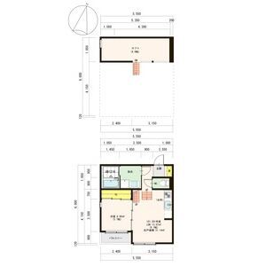 Loft11名駅西の間取り