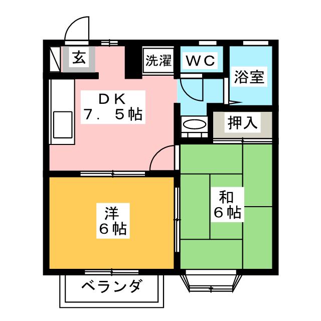 ネピア湘南の間取り