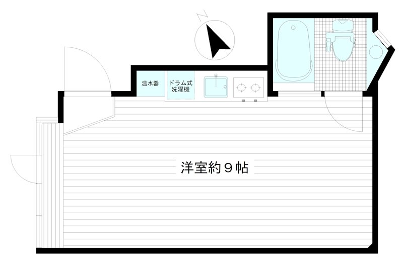 コートきららの間取り