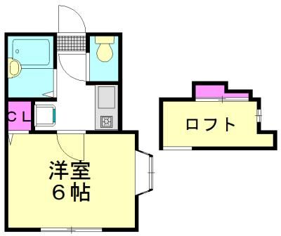 入間郡三芳町大字藤久保のアパートの間取り