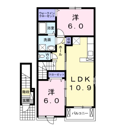 ブルーベリーの間取り