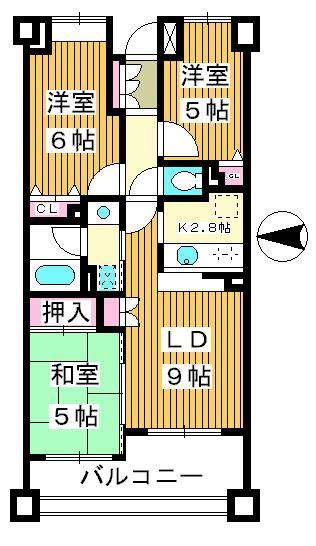 サクセス西高島平の間取り