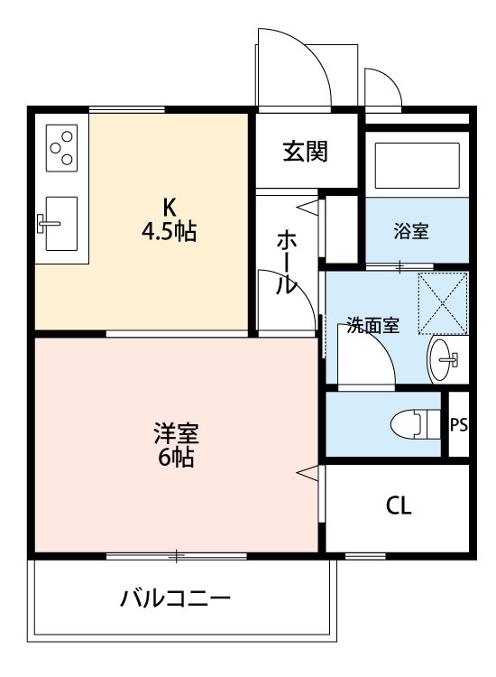 ソレジオ井田の間取り