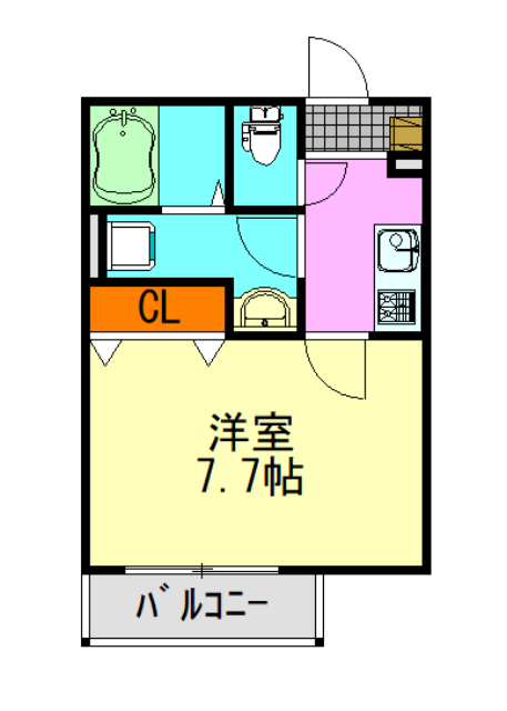 パシフィックコートの間取り