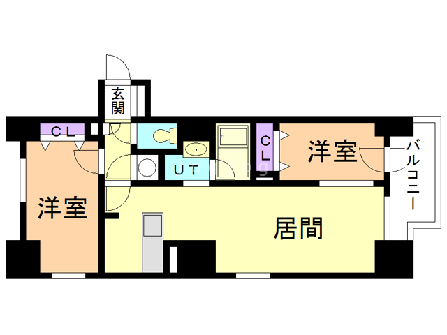 アルファタワー札幌南４条の間取り