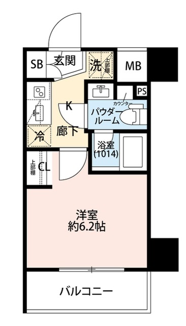 プレール・ドゥーク川口並木の間取り